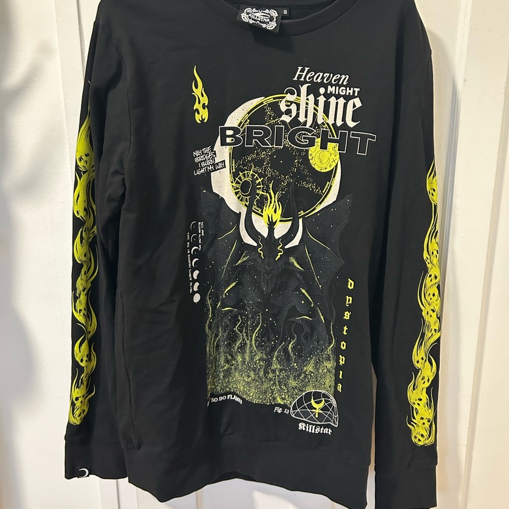 Killstar small oversized  Black Shirt